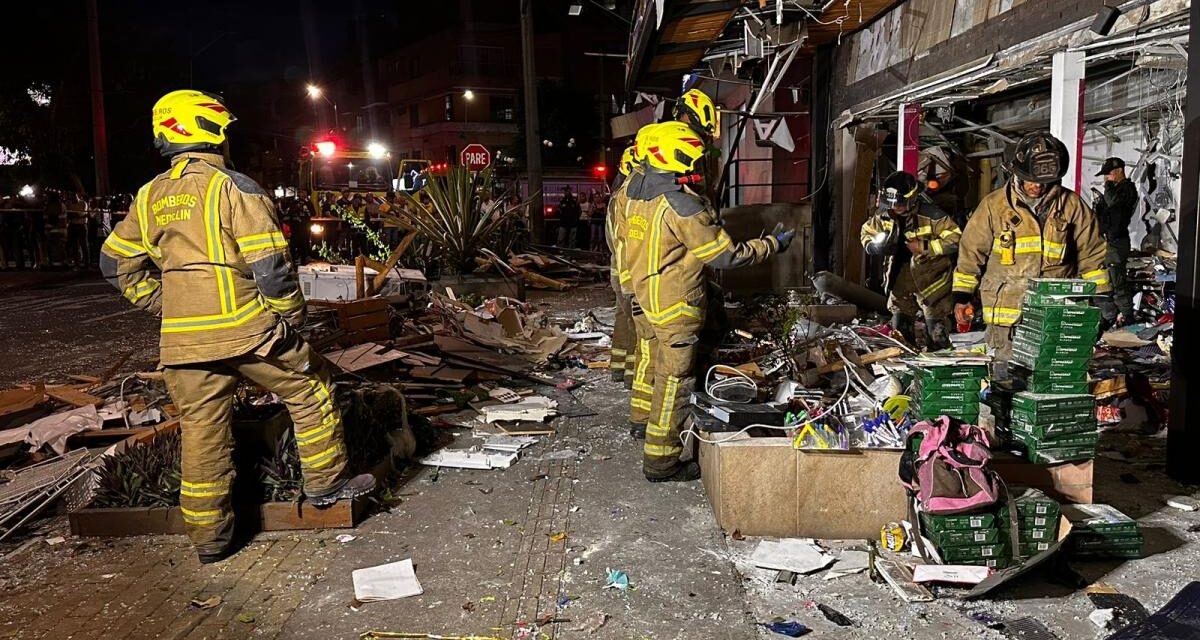 Explosión en Laureles, deja varios heridos y pérdidas significativas