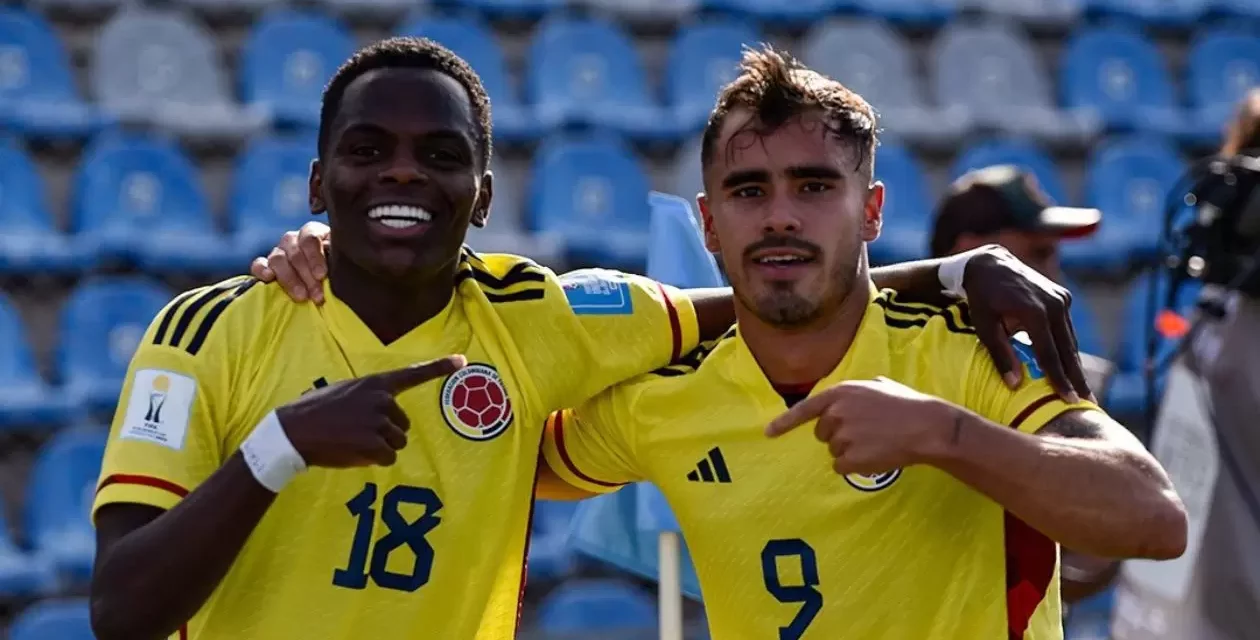 Colombia se llevo el triunfo contra Eslovaquia con un marcador de 5-1