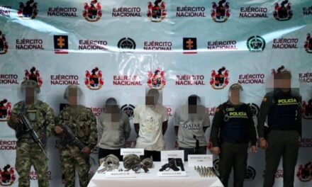 Tres presuntos integrantes del Clan del Golfo fueron capturados por el Ejército Nacional en el suroeste antioqueño