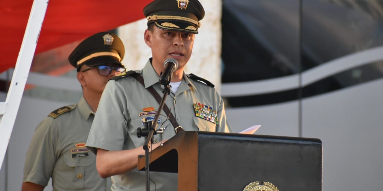 Policía Nacional realizó transmisión de mando en la Metropolitana de Cartagena