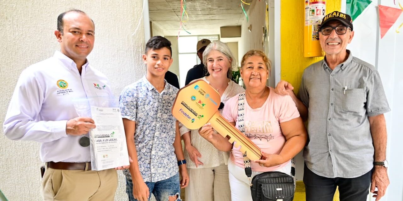 En Ciudadela de la Paz de Cartagena entregan más de 100 viviendas gratis