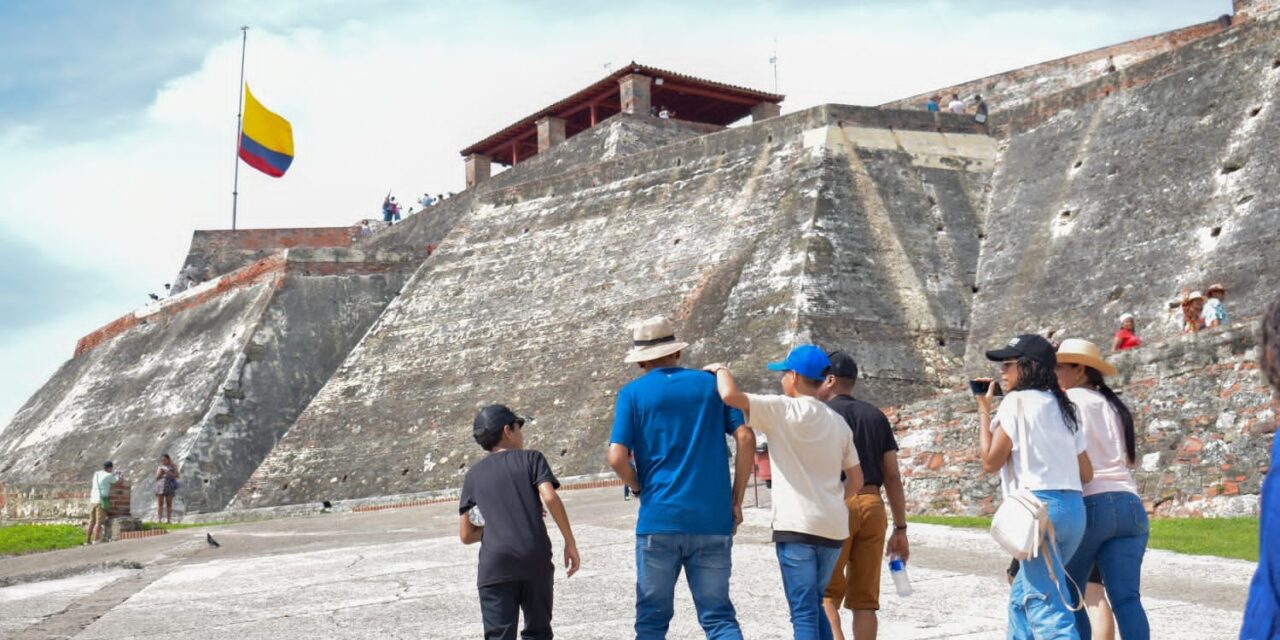 Más de 9 mil colombianos disfrutaron gratis el Castillo de San Felipe de Barajas en Cartagena
