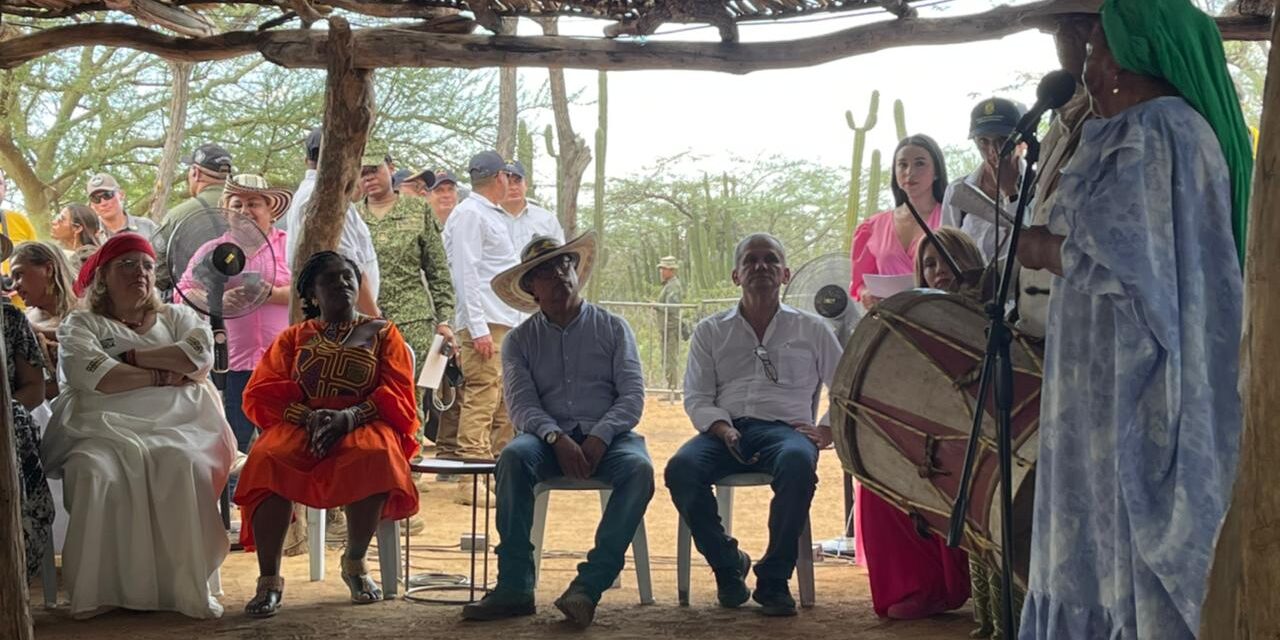 Desde Manaure, La Guajira, Vicepresidenta Francia Márquez Mina tomó posesión como Ministra de Igualdad y Equidad