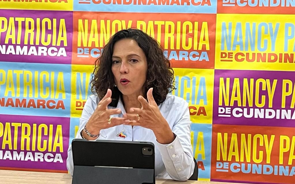 Así va el plan de gobierno de la candidata a la Gobernación de Cundinamarca Nancy Patricia Gutiérrez