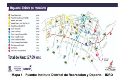 ‘Ciclofest de Verano’: Cierres y desvíos en Bogotá el 10 de agosto