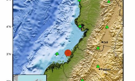 Sismo de magnitud 4.8 sacude el municipio de Tarazá en Antioquia