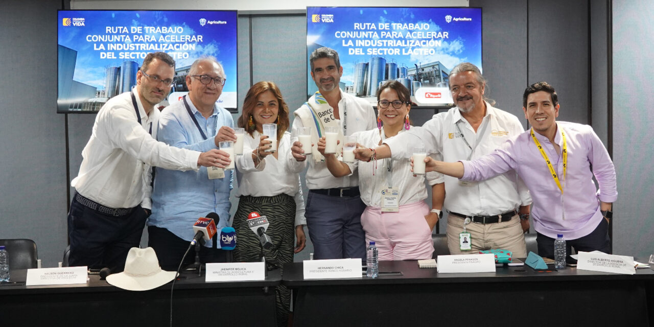 El Ministerio de Agricultura, Asoleche y Alquería unen esfuerzos para impulsar la industrialización láctea en Colombia