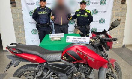 Golpe al microtráfico, un mensajero fue detenido con un kilo de cocaína