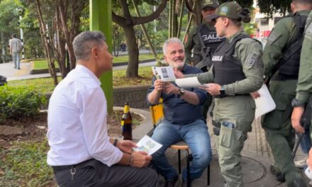 Acciones conjuntas del Gaula y la Alcaldía en Medellín: Prevención y seguridad ciudadana en la 45