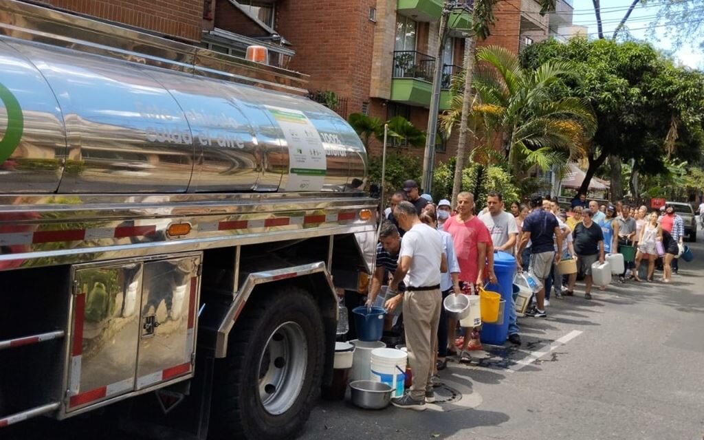 EPM anuncia cortes programados de agua en Medellín, Bello e Itagüí