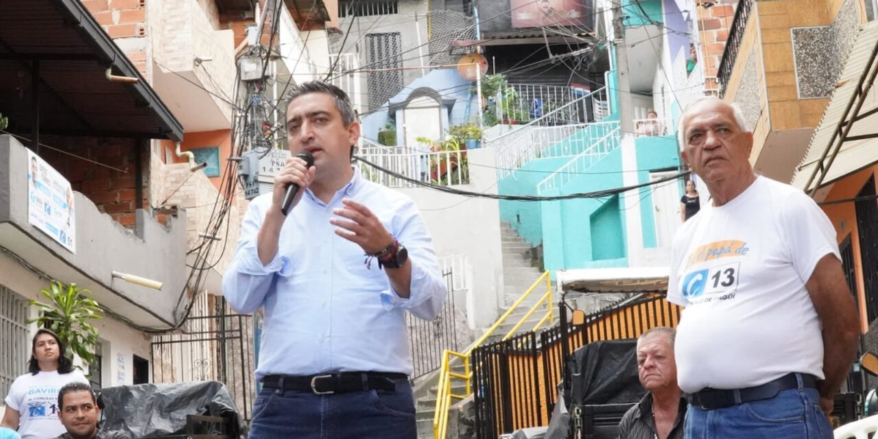 Diego Torres lidera intención de voto en Itagüí con el 41,3%