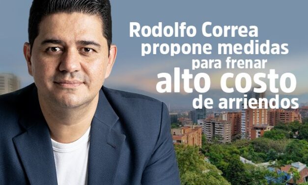 Rodolfo Correa propone medidas para frenar alto costo de arriendos