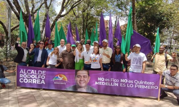 Rodolfo Correa sigue sumando apoyos a la Alcaldía de Medellín