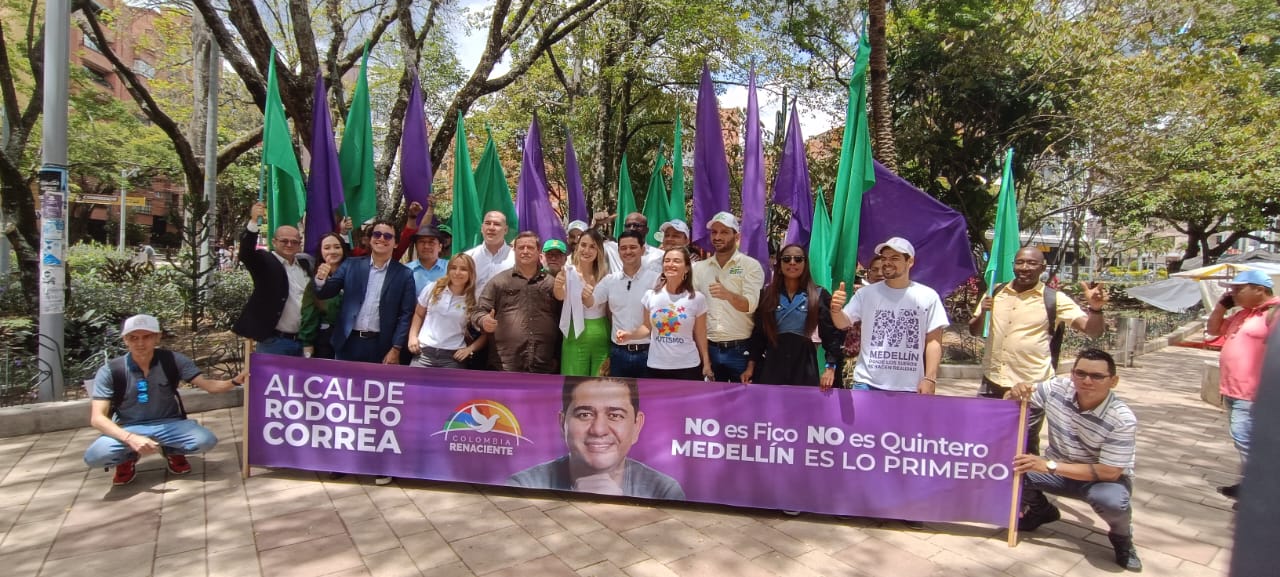 Rodolfo Correa sigue sumando apoyos a la Alcaldía de Medellín