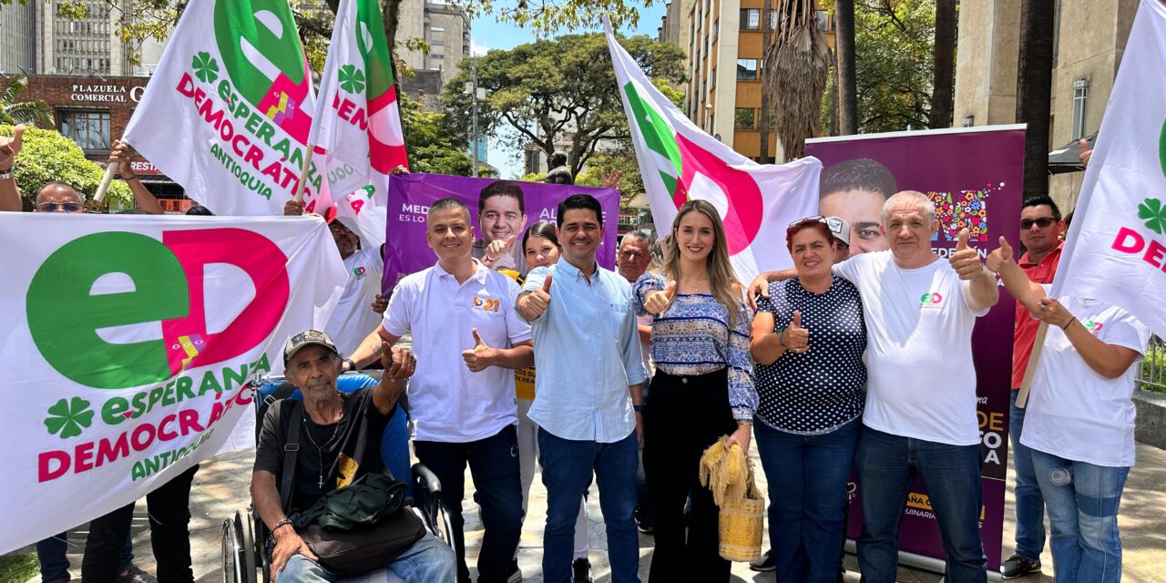 ¡Sigue sumando! Rodolfo Correa recibe el apoyo de La Asociación de Vendedores Ambulantes de Medellín