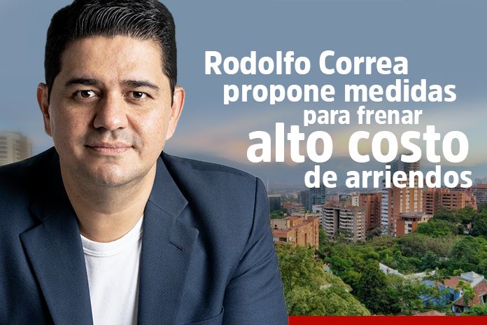 Rodolfo Correa propone medidas para frenar alto costo de arriendos