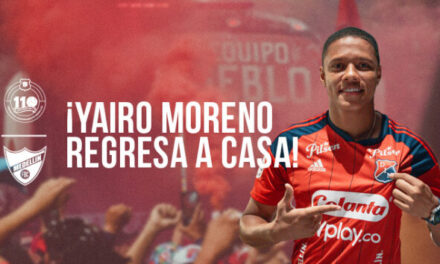 Yairo Moreno es nuevo jugador del DIM
