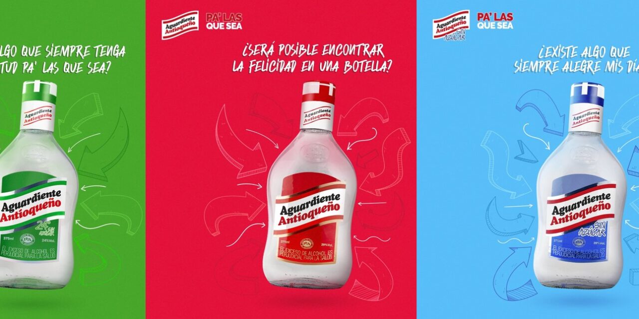 Rojo, azul o verde: ¿Cuál es el aguardiente preferido por los antioqueños?