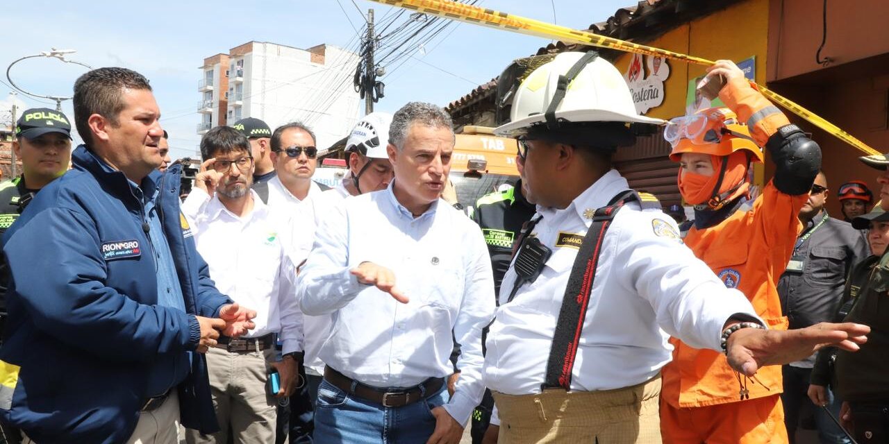 Balance oficial tras emergencia por explosión en Rionegro, Antioquia