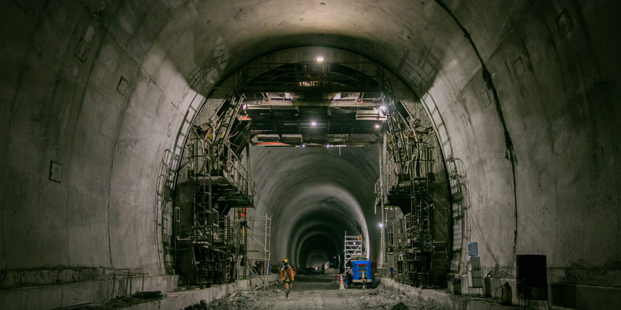 Túnel Guillermo Gaviria Echeverri está a solo 30 metros de terminar la excavación