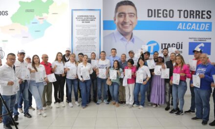 Diego Torres llama a un compromiso por el respeto, la integridad y la campaña limpia en Itagüí
