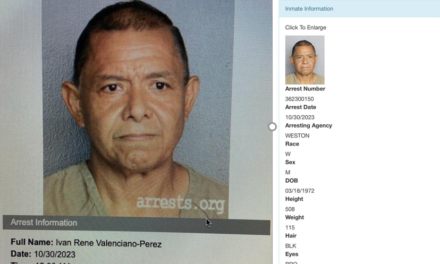 Iván René Valenciano es arrestado en Florida, Estados Unidos