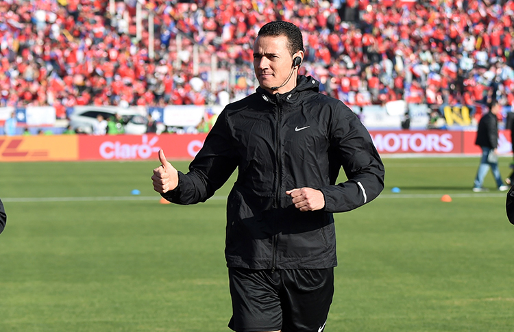 Wilmar Roldán, el árbitro en la final de la Copa Libertadores