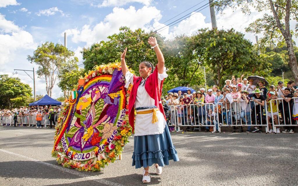 Ganadora del Desfile de Silleteros inicia ruta nacional para promover la cultura paisa