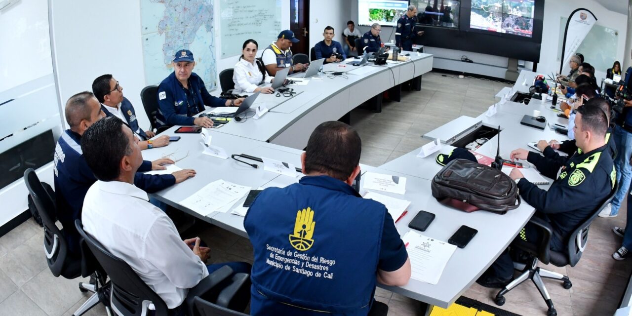 En Cali autoridades ambientales llevaron a cabo el simulacro contra incendios