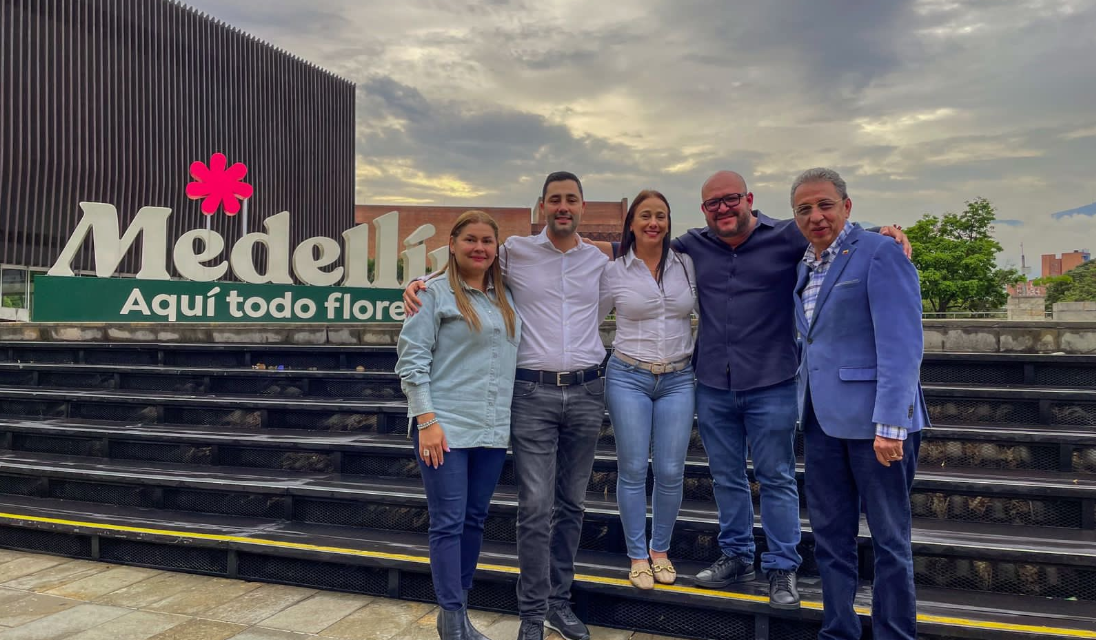 Así celebró Andrés Gury Rodríguez su llegada al Concejo de Medellín