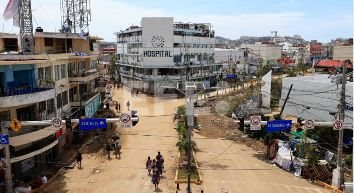 Más de cuatro mil casos de bienes habitacionales dañados por el huracán Otis son atendidos en México