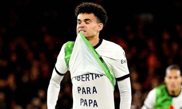 Luis Díaz anotó con el Liverpool y rompió el silencio ante el secuestro de su papá
