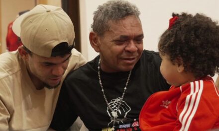 Así fue el esperadísimo reencuentro de Lucho Díaz con su papá