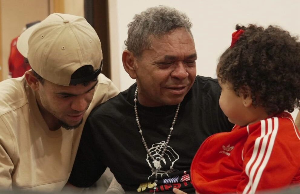 Así fue el esperadísimo reencuentro de Lucho Díaz con su papá