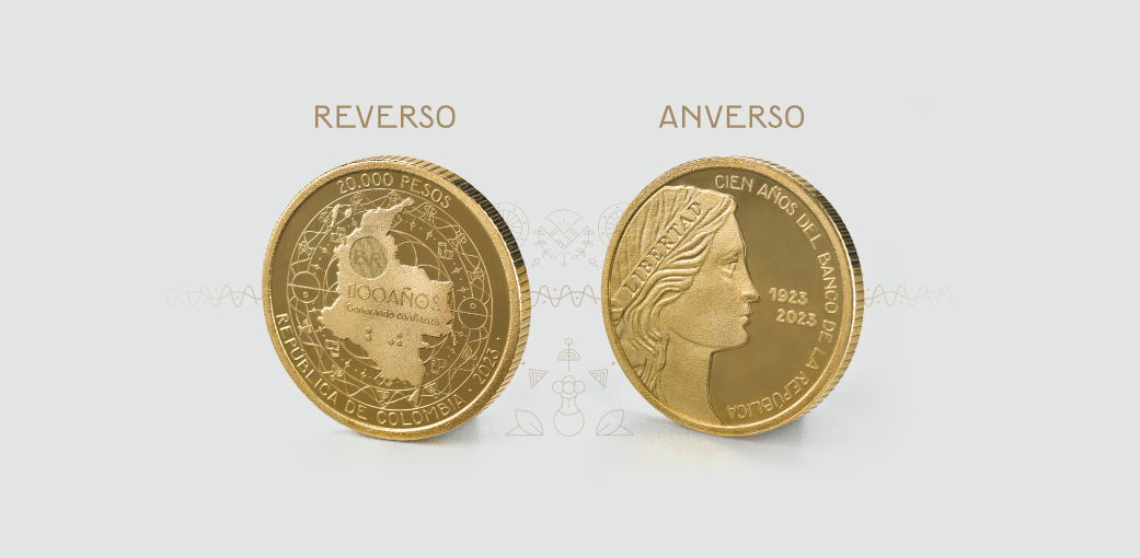Banco de la República lanza la moneda de 20 mil
