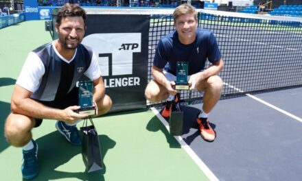 Nicolás Barrientos, campeón de dobles en challenger de Brasilia