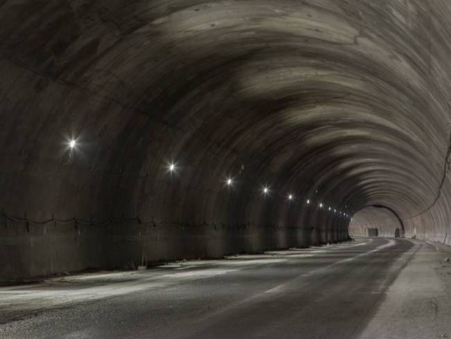 Túnel Guillermo Gaviria Echeverri ya va en 85% de avance