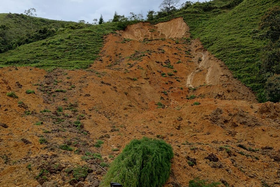 Deslizamientos e inundaciones en Caldas, Antioquia
