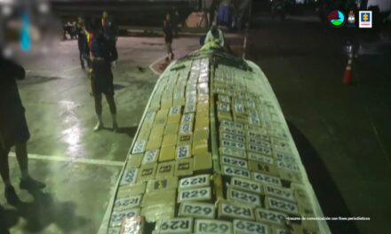 En operación conjunta de Costa Rica y Colombia se logró incautar tres toneladas de Cocaína