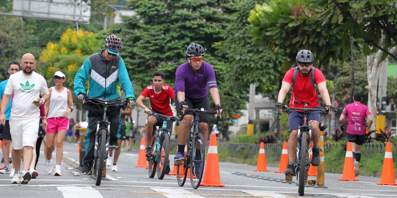 INDER anuncia cambios en la ciclovía por Alumbrados Navideños