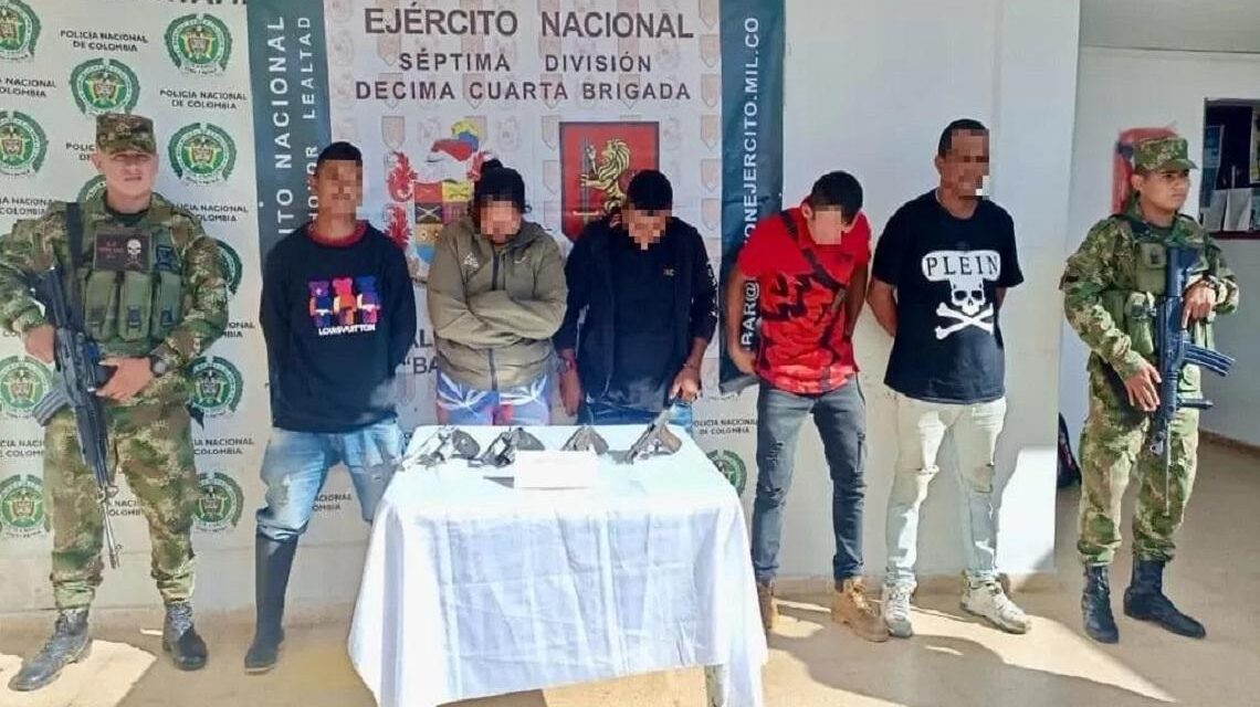 Capturan a presuntos integrantes del Clan del Golfo en el nordeste antioqueño