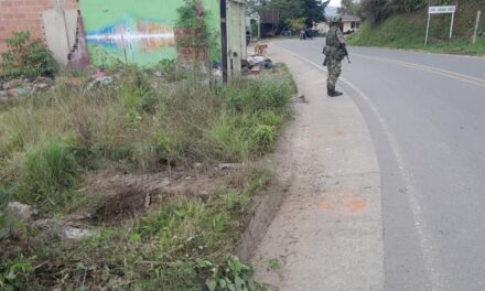 ¡Atención! Las autoridades destruyeron un artefacto explosivo en el municipio de Anorí