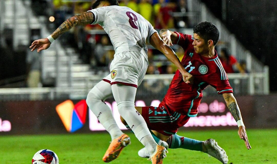 Colombia derrotó a Venezuela por la mínima en partido amistoso