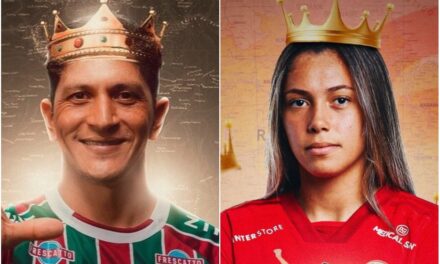 Germán Cano y Priscila, los Reyes de América