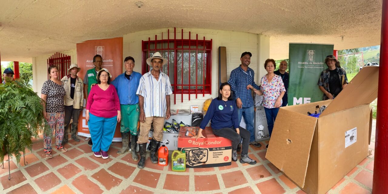 Alcaldía de Medellín y UNODC fortalecen producción agrícola en San Cristóbal