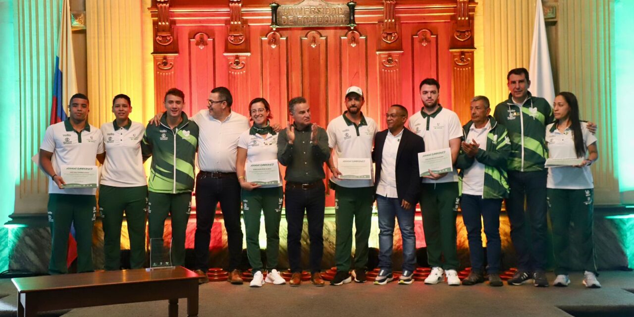 Antioquia celebró los logros deportivos de 2023