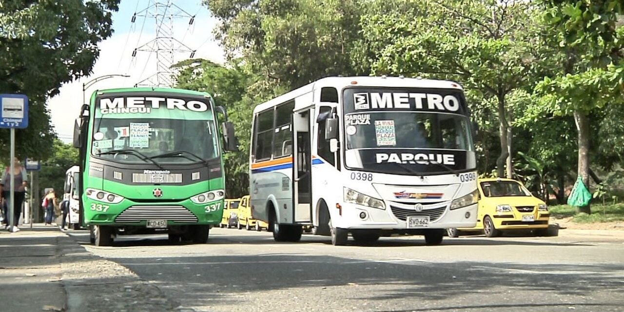 Aumenta en $330 las tarifas de transporte en Medellín para 2024