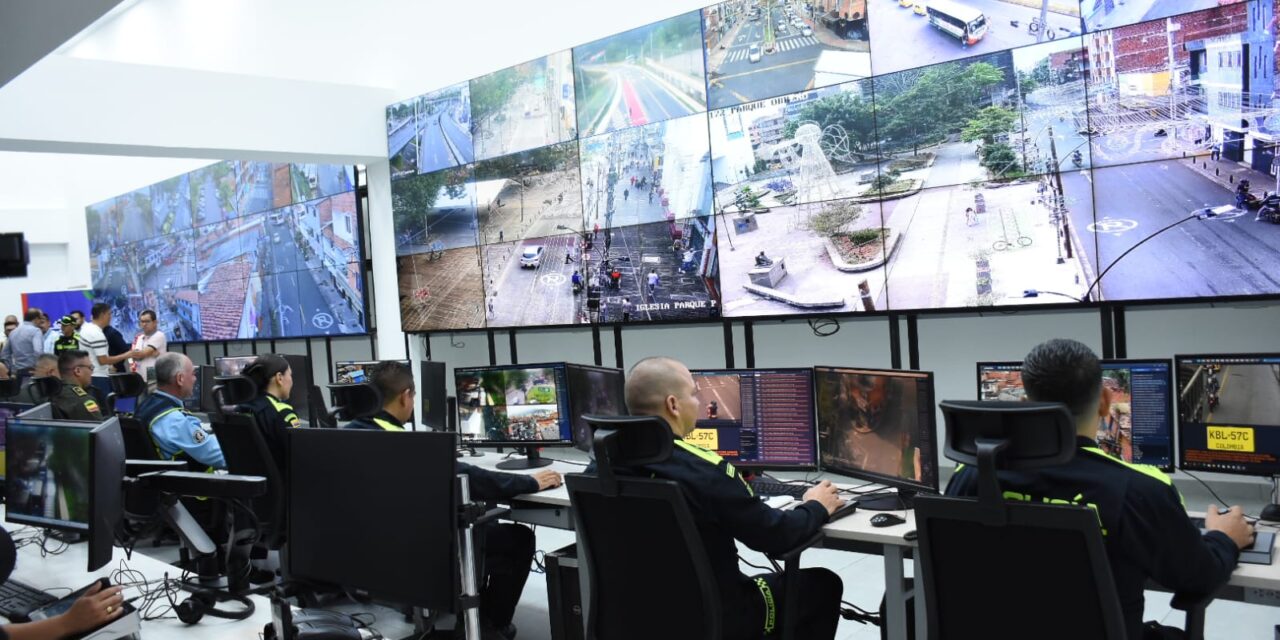 Itagüí modernizó la central de monitoreo y se instalaron 300 nuevas cámaras de seguridad