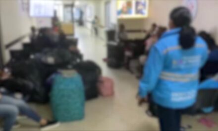 ¡Atención! 30 personas llegaron desplazadas del Chocó a Medellín.