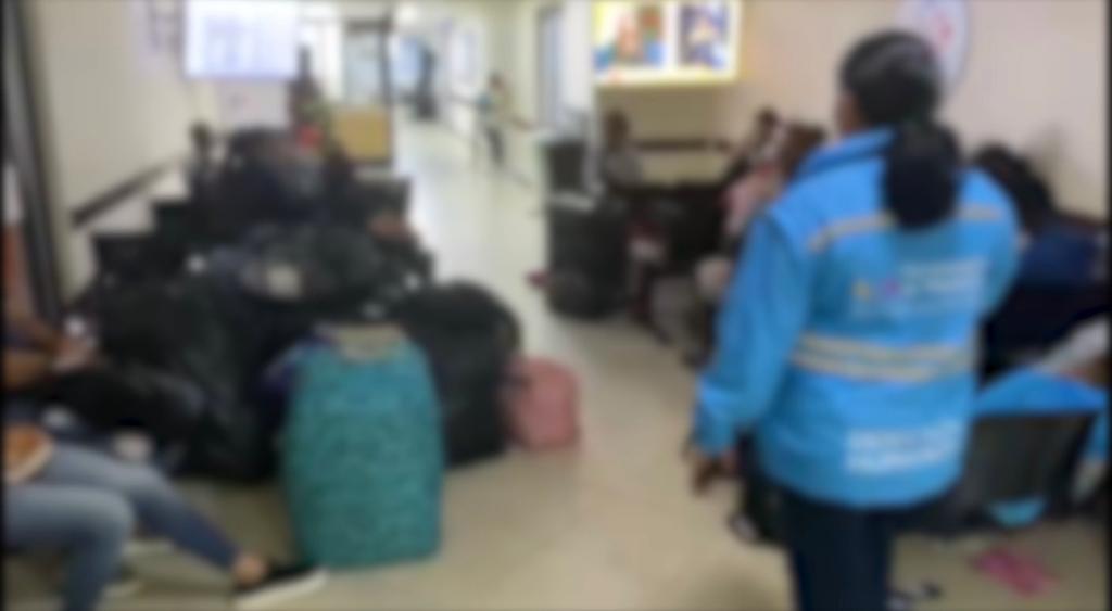 ¡Atención! 30 personas llegaron desplazadas del Chocó a Medellín.